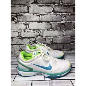 Nike Lunar Speed Flywire White Teal Athletic Shoes Women’s 8M US/39EU 385718-100